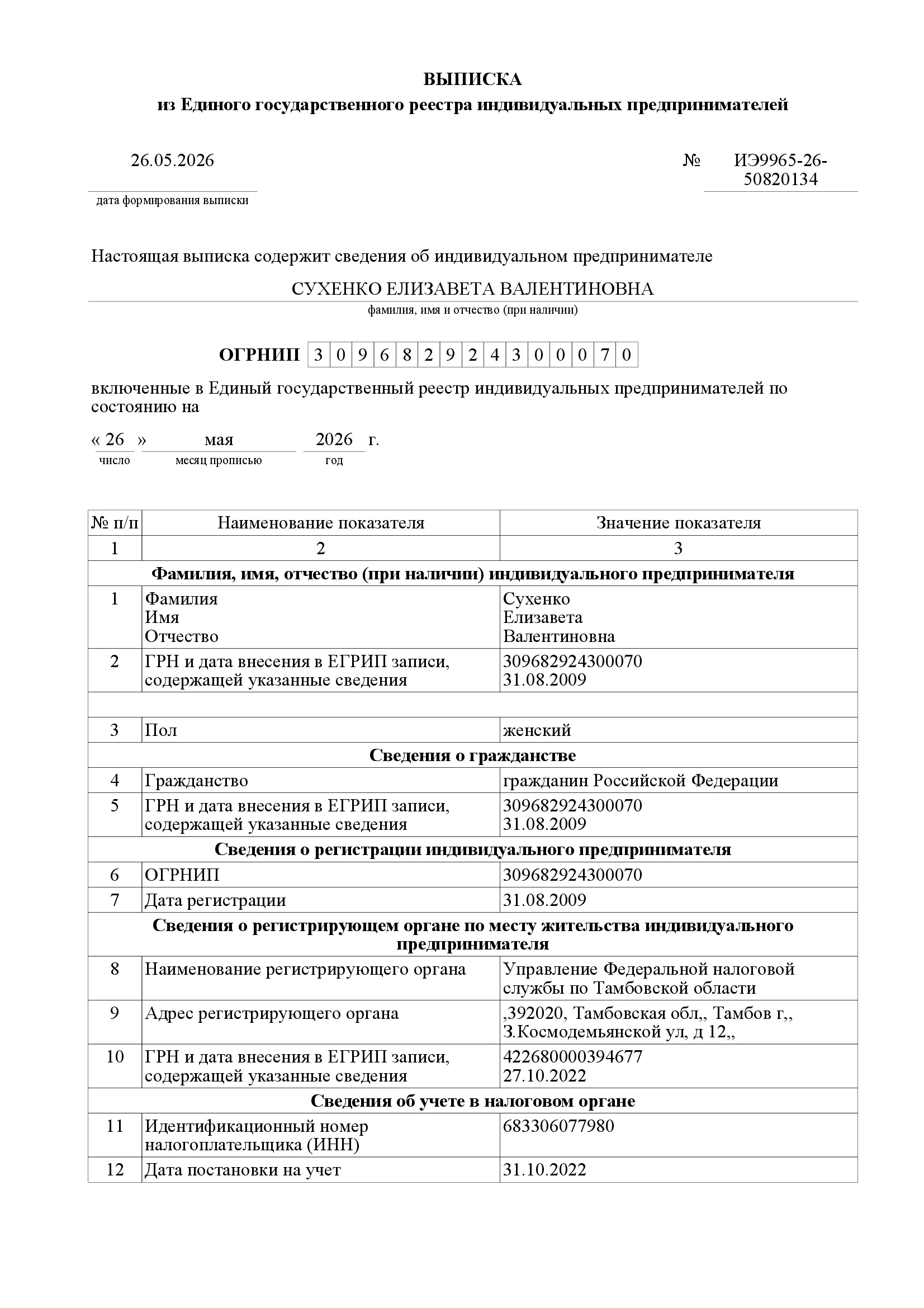 БИЛС страница 1